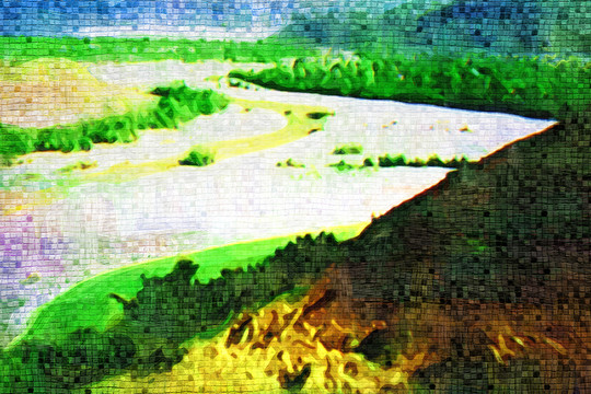 風(fēng)景裝飾畫