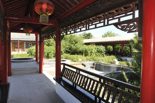 北京溫都水城溫泉池