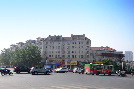 城市建筑 城市道路