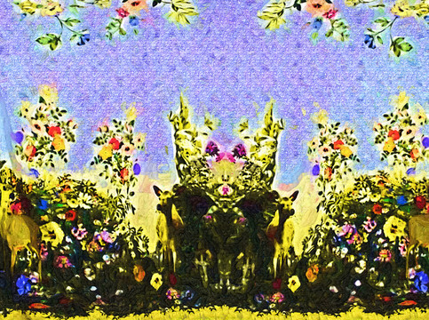 花紋背景