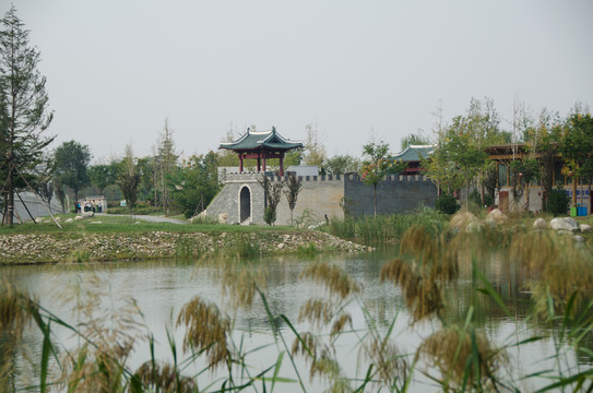 園林景觀 城墻