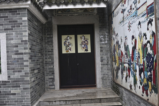 實(shí)木門 古建筑