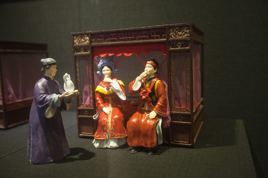 南京民俗博物館  傳統(tǒng)婚俗