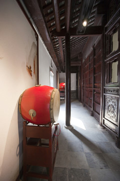 南京民俗博物館 大鼓 中式建筑