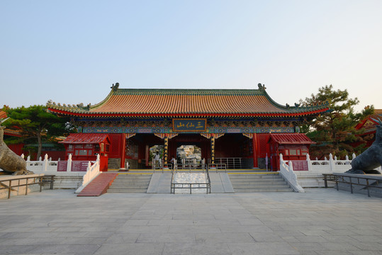 山東省煙臺(tái)市蓬萊三仙山