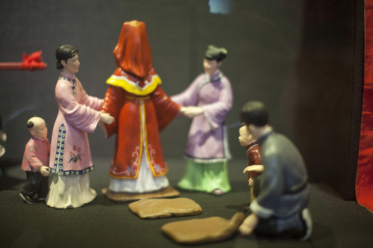 南京民俗博物館  傳統(tǒng)婚俗