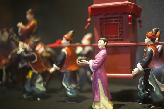 南京民俗博物館  傳統(tǒng)婚俗