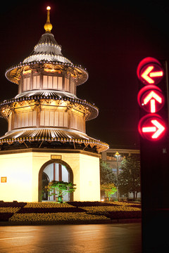揚(yáng)州 文昌閣 古建筑 傳統(tǒng)建筑