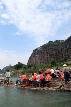 龍虎山竹排