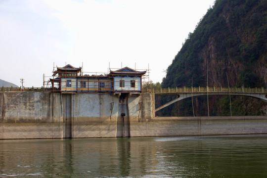 五泄風(fēng)景區(qū) 水壩 大壩  水庫