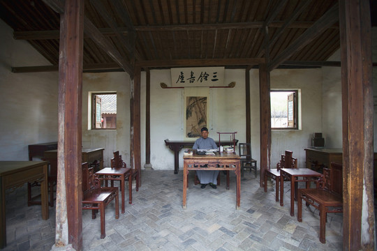 魯迅故居 蠟像