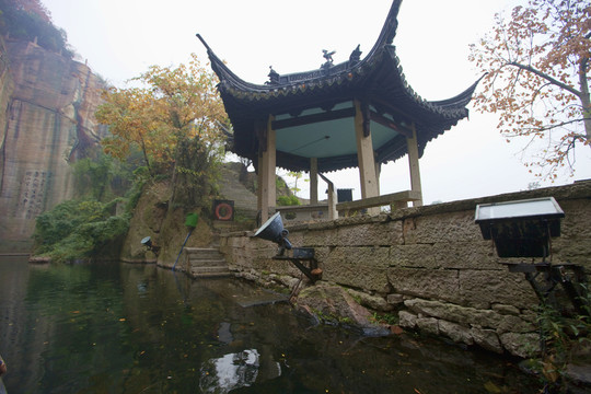 紹興東湖 箬簣山麓 中式建筑