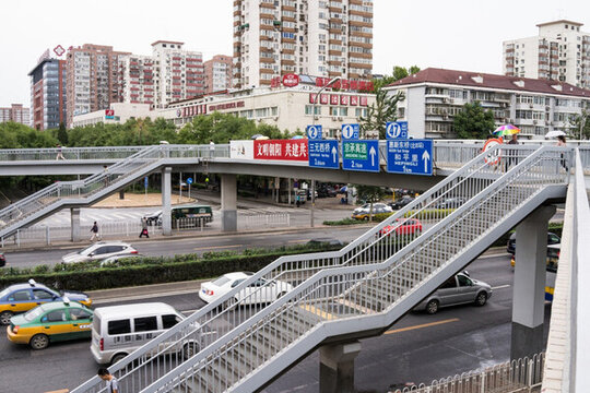 過街天橋 路標