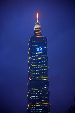 臺北101夜景