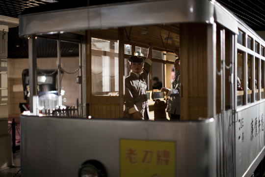 上海歷史發(fā)展陳列館 老爺車