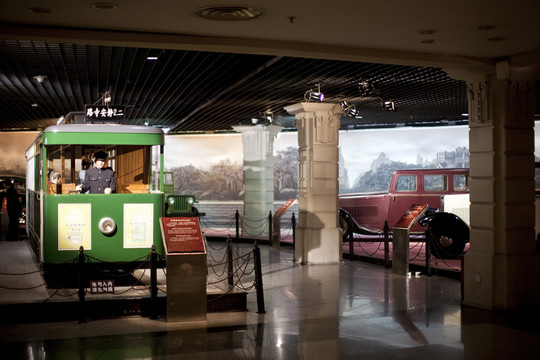 上海歷史發(fā)展陳列館 老爺車