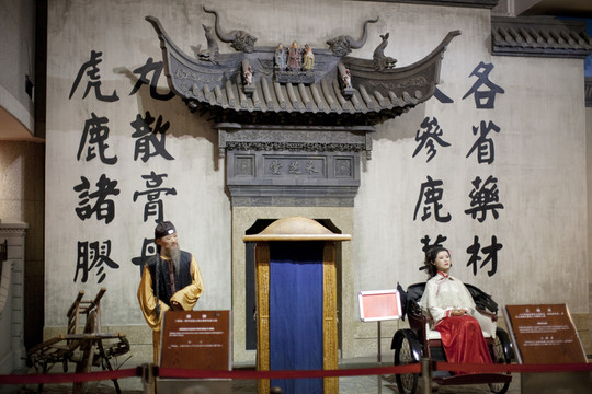 上海歷史發(fā)展陳列館 民俗蠟像