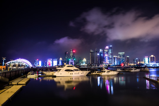 青島絢麗夜景