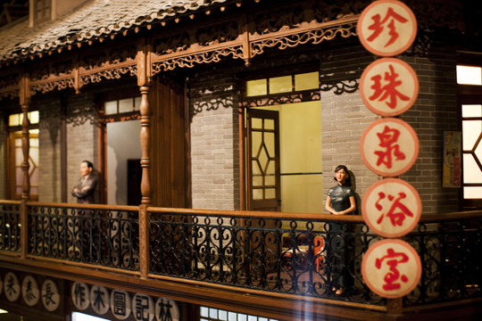 上海歷史發(fā)展陳列館 民俗蠟像