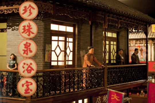 上海歷史發(fā)展陳列館 民俗蠟像