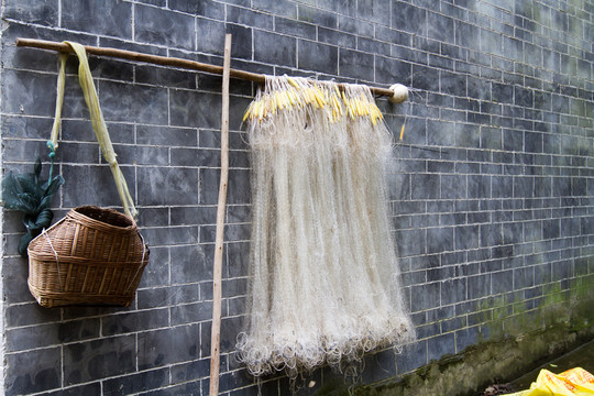 漁網(wǎng) 魚簍