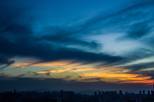 晚霞