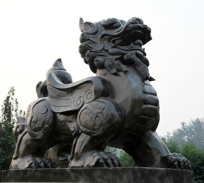 獨角獸雕塑