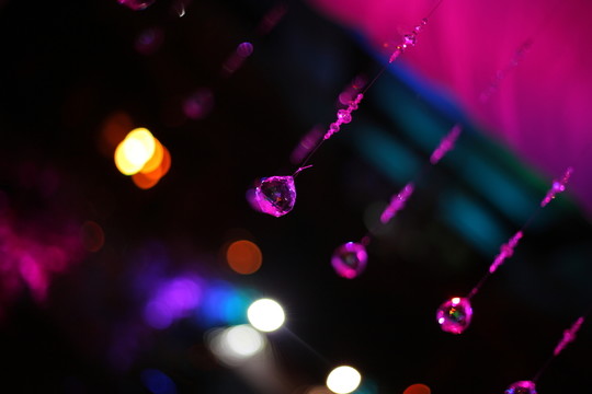 水晶珠簾