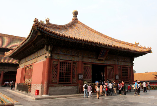 北京故宮的交泰殿