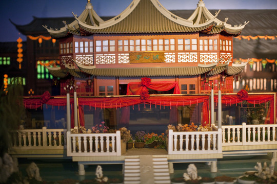 上海城市發(fā)展規(guī)劃館 微縮景觀