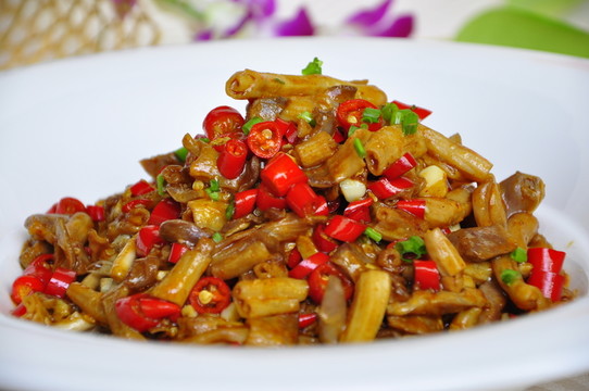 茶樹菇雙脆