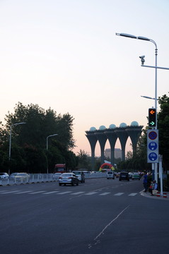 徽園大門 城市道路