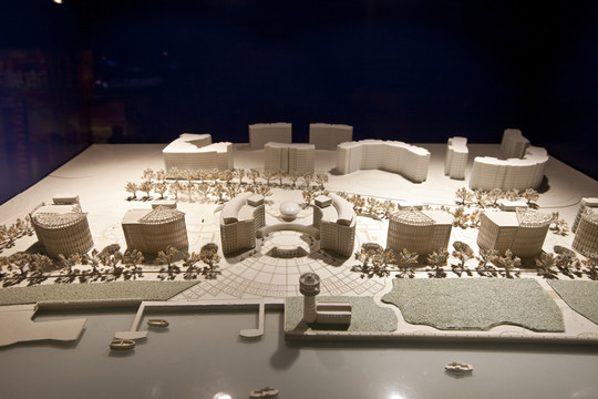 上海城市發(fā)展規(guī)劃館 微縮景觀