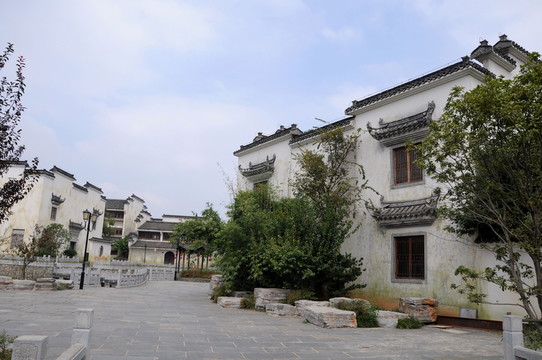徽派建筑 街道