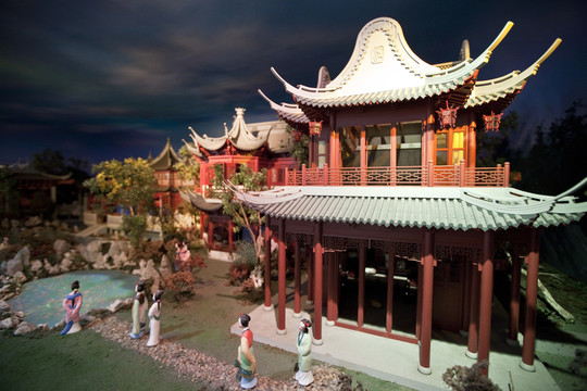 上海城市發(fā)展規(guī)劃館 微縮景觀