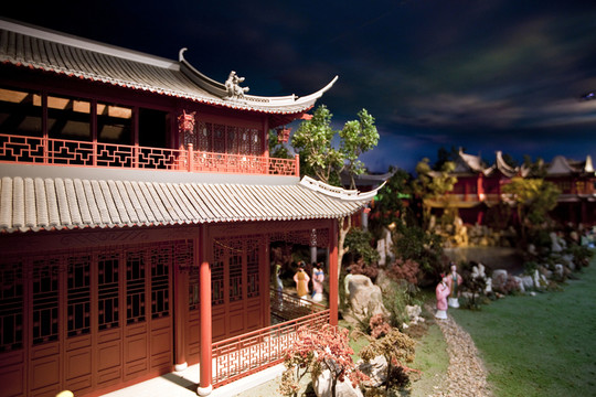 上海城市發(fā)展規(guī)劃館 微縮景觀
