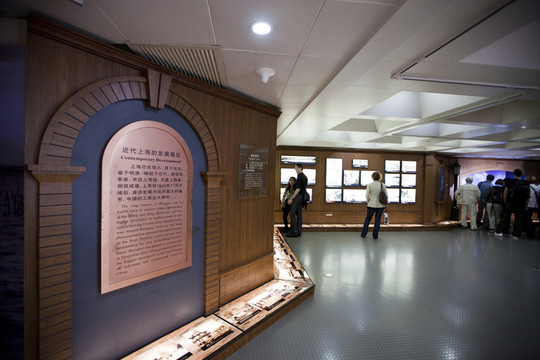 上海城市發(fā)展規(guī)劃館 室內(nèi) 展廳