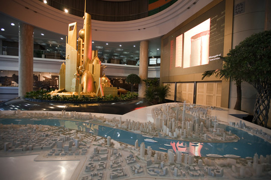 上海城市發(fā)展規(guī)劃館 科技 展覽