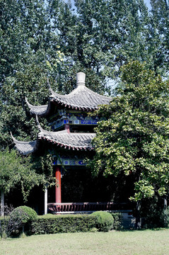 中式 亭子