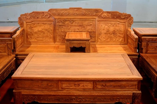金絲楠沐家具 桌凳