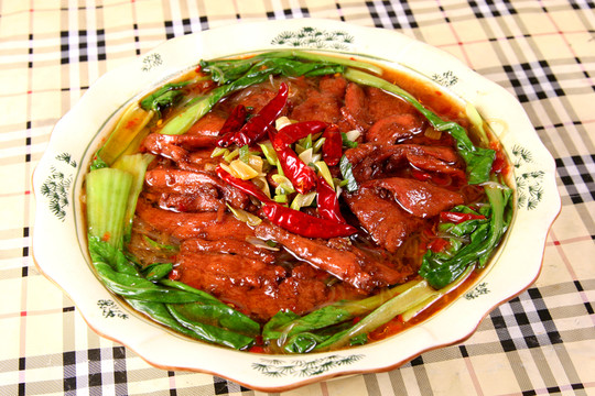 粉絲辣牛肉