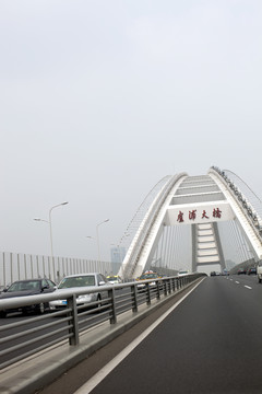 盧浦大橋 橋梁 現(xiàn)代建筑 城市