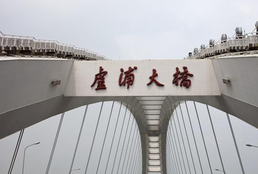 盧浦大橋 橋梁 現(xiàn)代建筑 城市