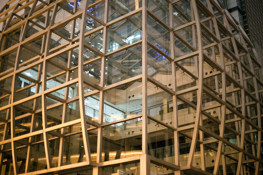 上海夜景 現(xiàn)代建筑 寫字樓