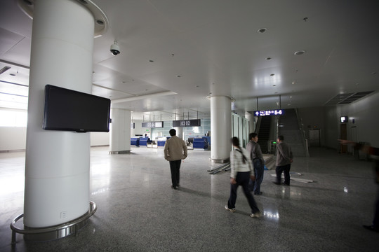 機(jī)場建筑 候機(jī)大廳 現(xiàn)代建筑