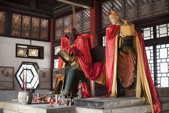 關(guān)帝廟 關(guān)公 武圣 雕塑 塑像