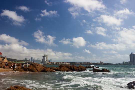 青島 碧海藍(lán)天