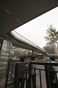過街天橋 北京 北三環(huán) 都市