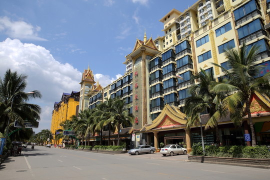 西雙版納街景