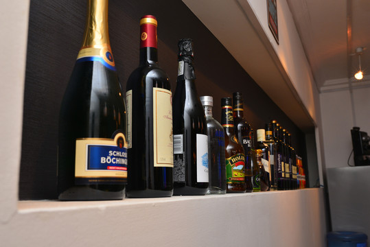 酒水展示